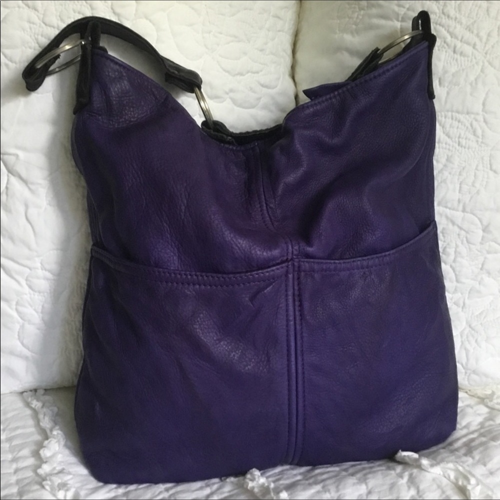 Hides In Hand Canadian Handmade Naturally Distressed Deerskin Shoulder Bag